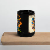 one Punch At A Time Black Glossy Mug - Beyond T-shirts